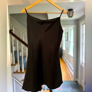 Cider brand satin dress